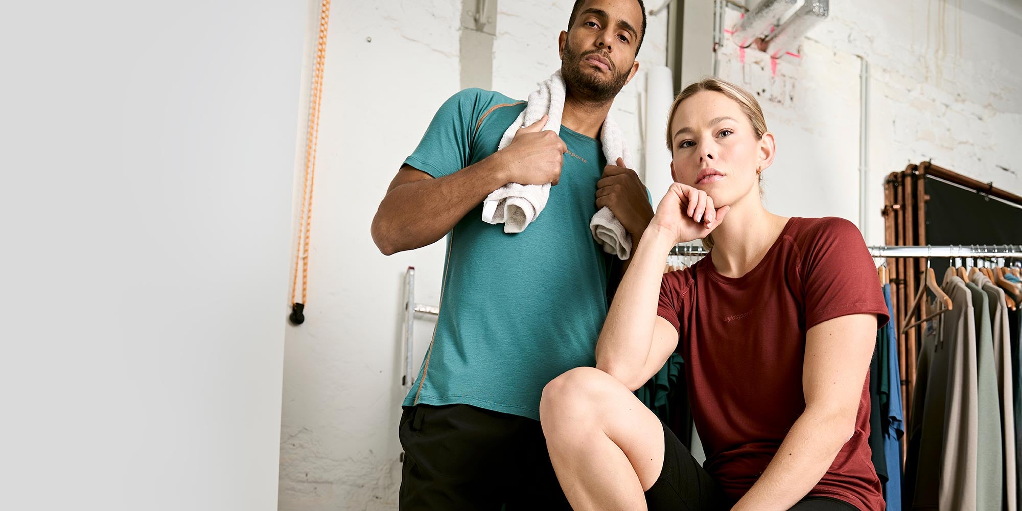 nachhaltige SportShirts aus Holz von wijld