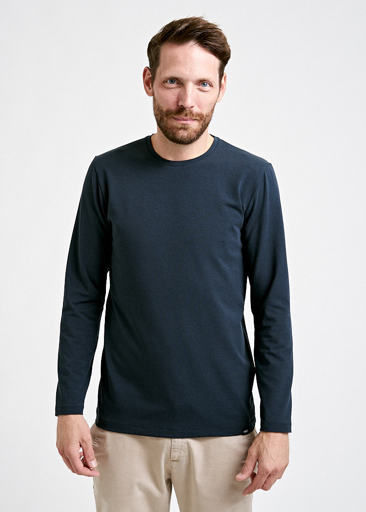 HERREN LANGARMSHIRT DAVID CARBON