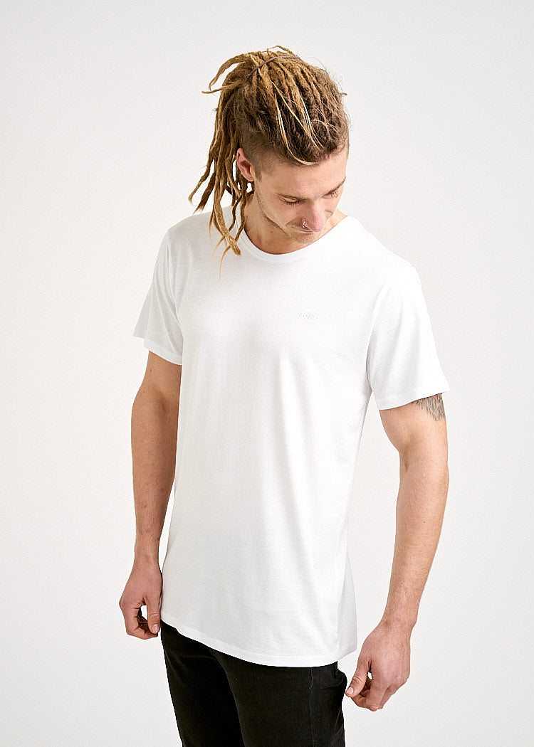 HERREN WOODSHIRT WHITE