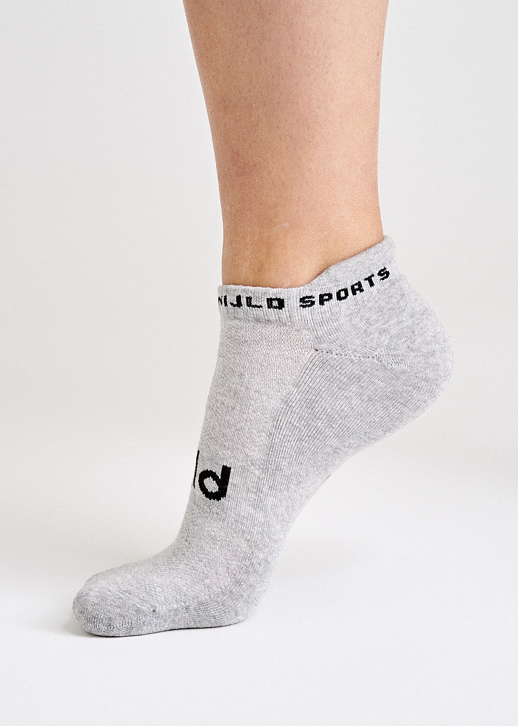 WOODSOCKS® SPORTSOCKEN SNEAKER GRAY MELANGE
