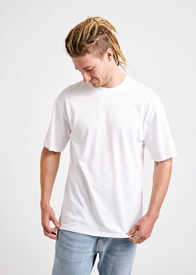 HERREN WOODSHIRT OVERCUT JAMES BRIGHT WHITE