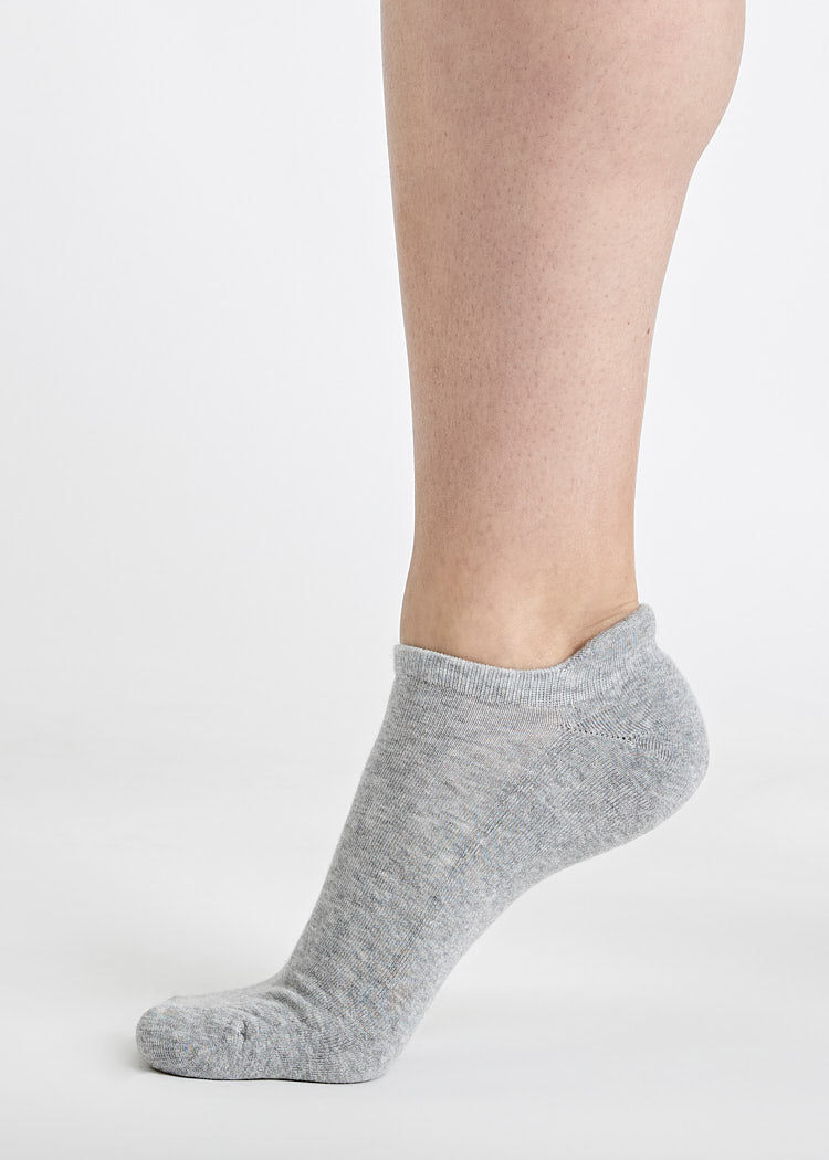 WOODSOCKS® SNEAKERSOCKEN LIGHT GRAY