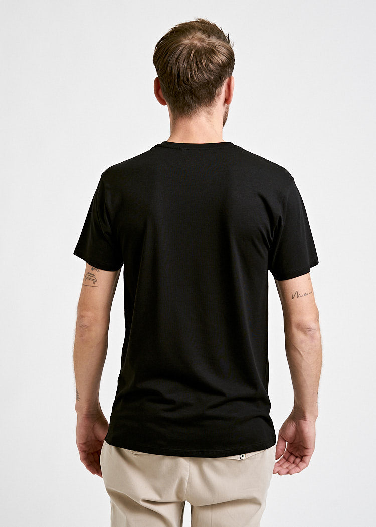 MEN'S WOODSHIRT V-NECK ALEX BLACK