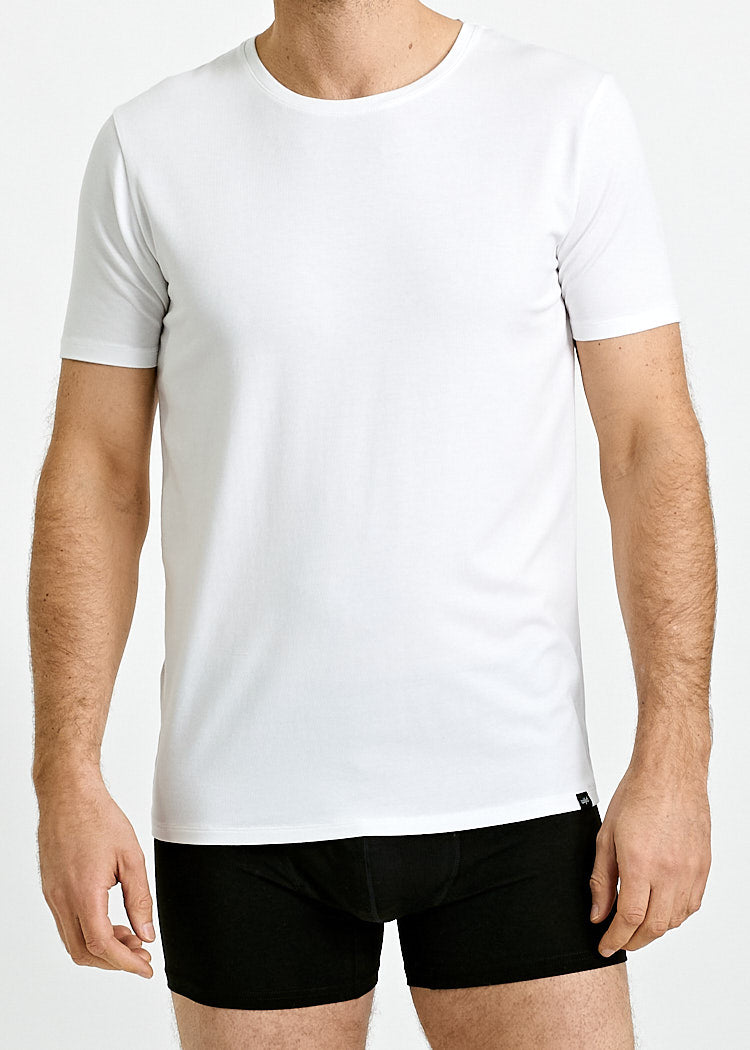 MEN'S WOODSHIRT UNDERWEAR OLIVER BRIGHT WHITE