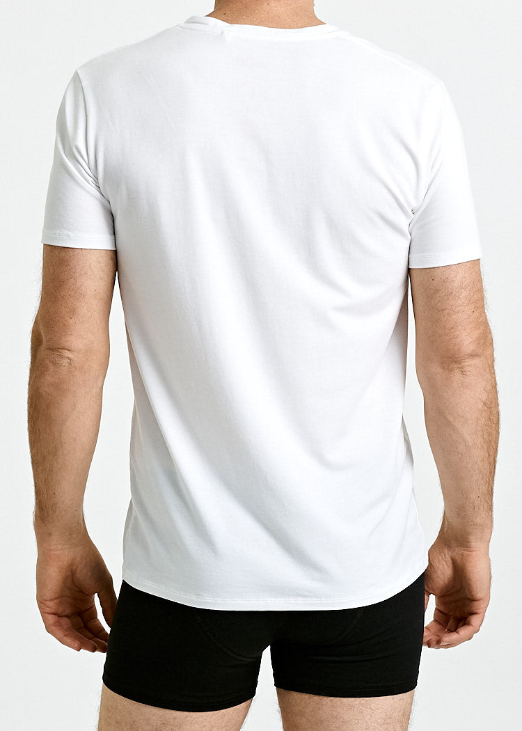 MEN'S WOODSHIRT UNDERWEAR OLIVER BRIGHT WHITE