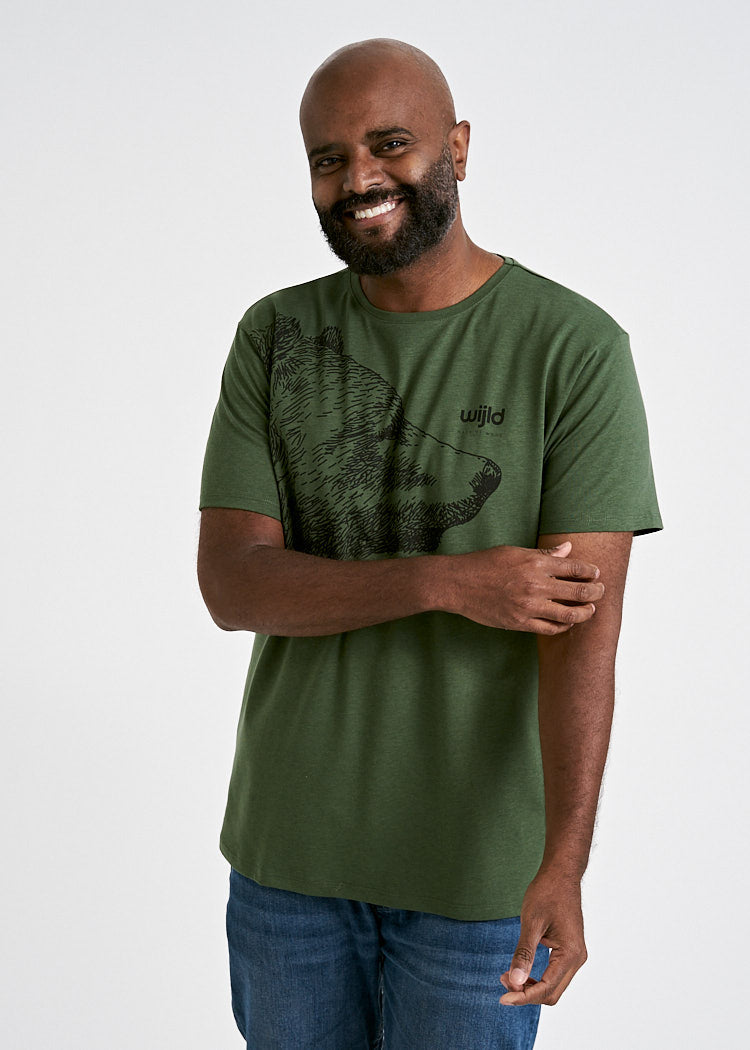 HERREN WIJLD BEAR WOODSHIRT