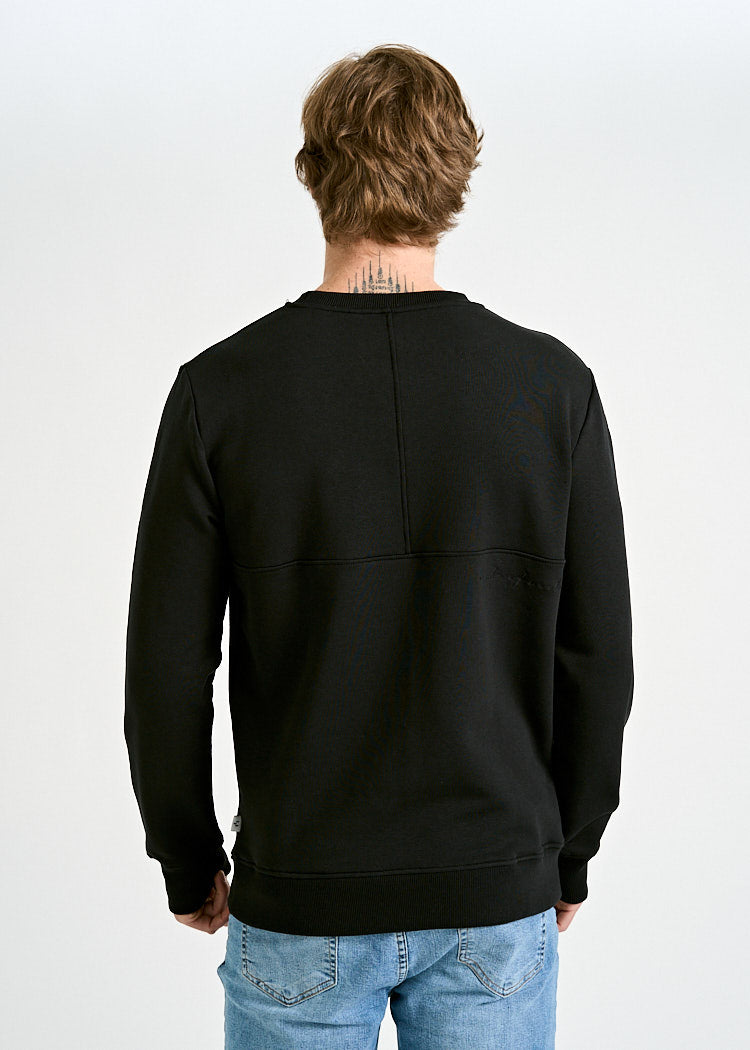 HERREN SWEATER TILL BLACK