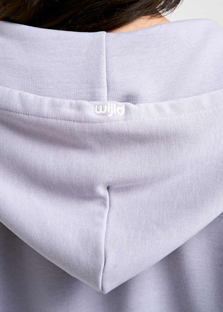 DAMEN SWEATJACKE LAVENDER AURA