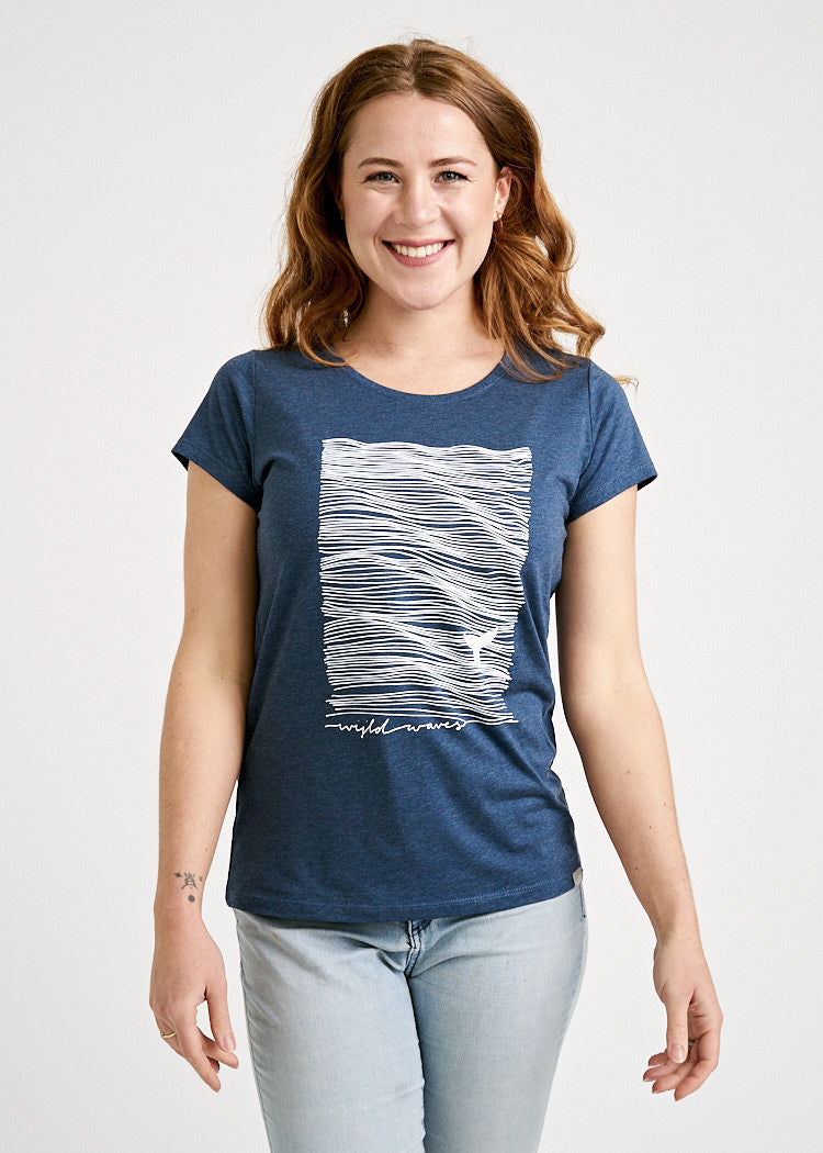 DAMES WIJLD WAVES WOODSHIRT