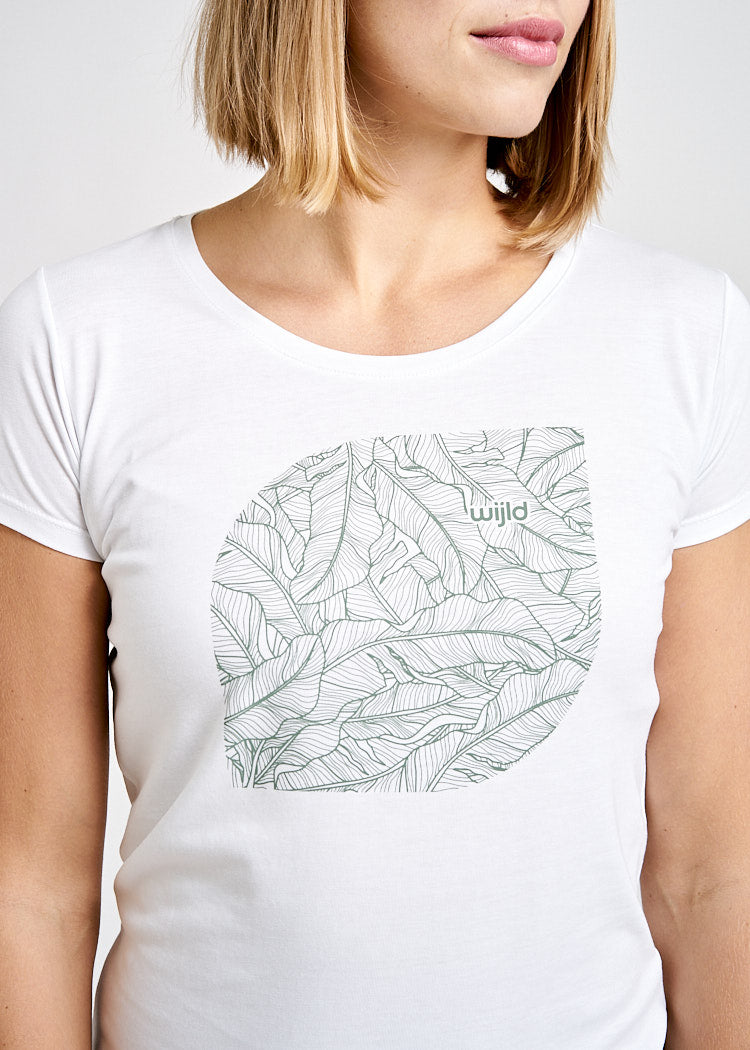 WOMEN'S WOODSHIRT SLIM SARAH LEAFSHAPE