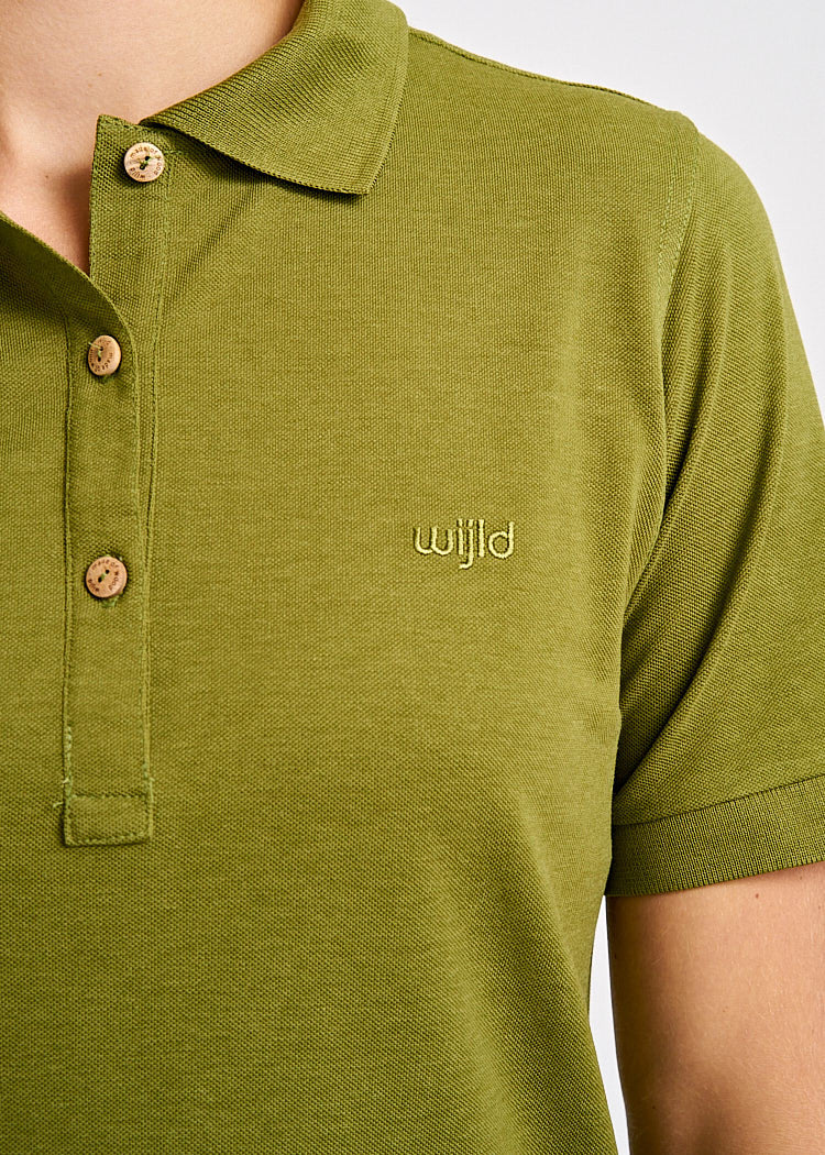 LADIES POLO SHIRT OLIVE
