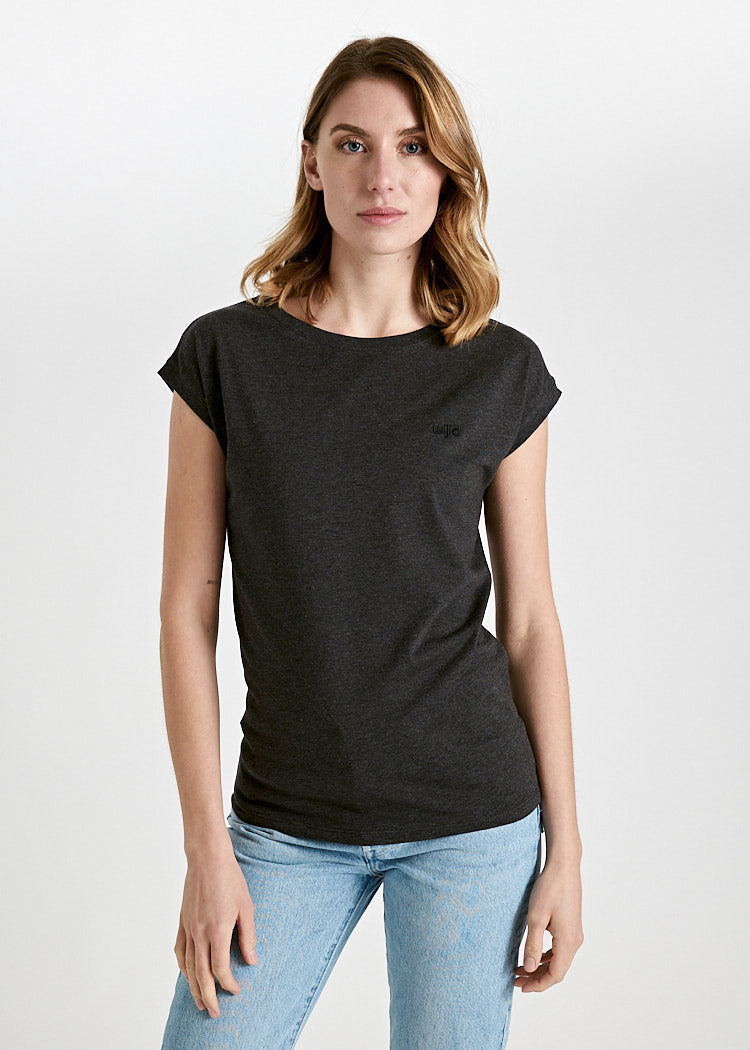 DAMEN WOODSHIRT KIMONO ELENA ANTHRAZIT