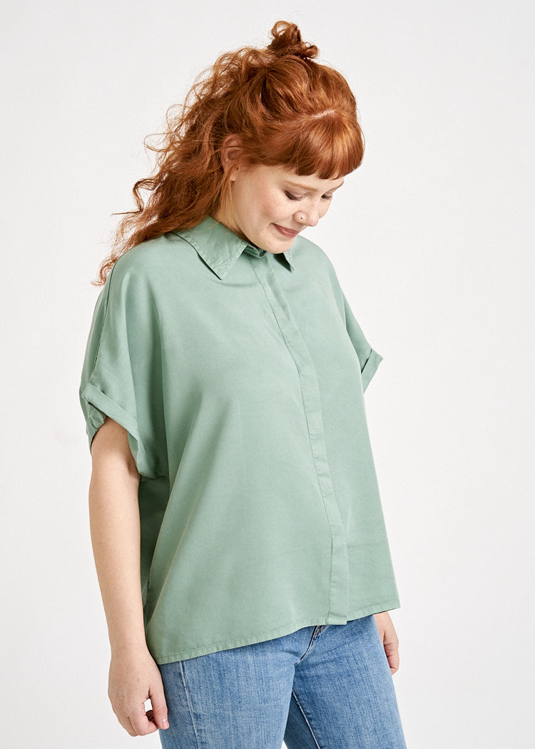 DAMES TWILL BLOUSE GREEN BAY