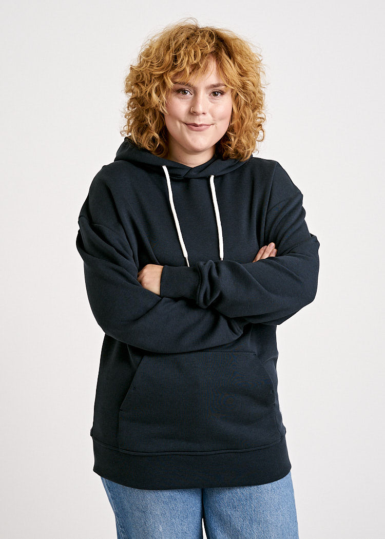DAMEN HOODIE CARBON
