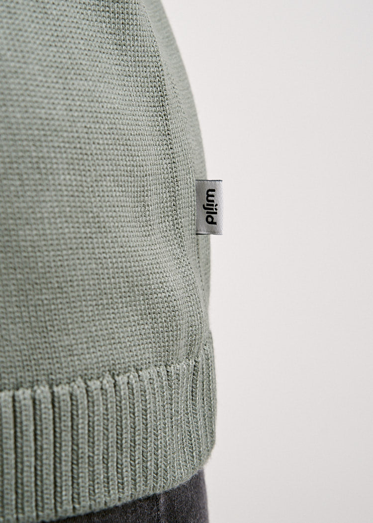 DAMEN STRICKPULLOVER AGAVE GREEN