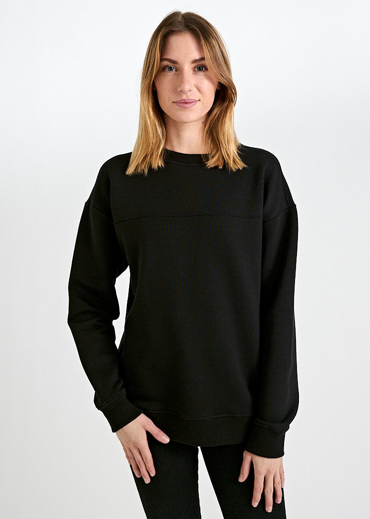 DAMEN SWEATER STEHKRAGEN MARIE BLACK