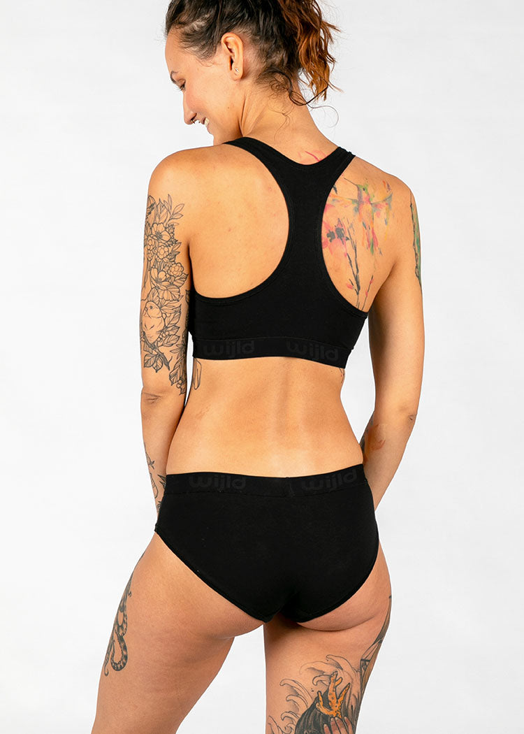 WOMEN'S UNDERWEAR BUSTIER BLACK