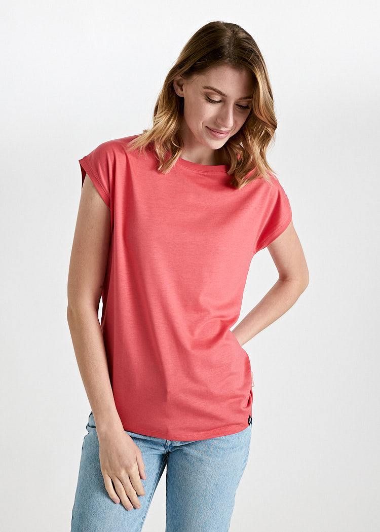 WOMEN'S WOODSHIRT KIMONO ELENA CAYENNE RED