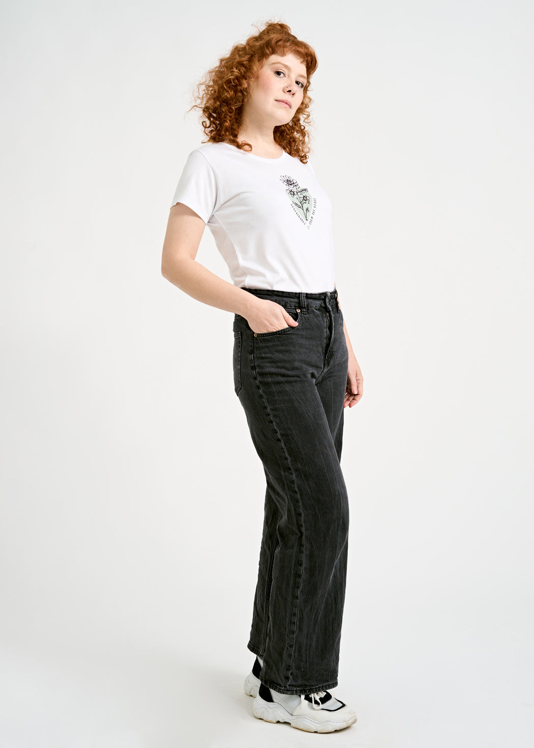 WOMEN'S WOODSHIRT SLIM SARAH SUSTAINABLE HEART