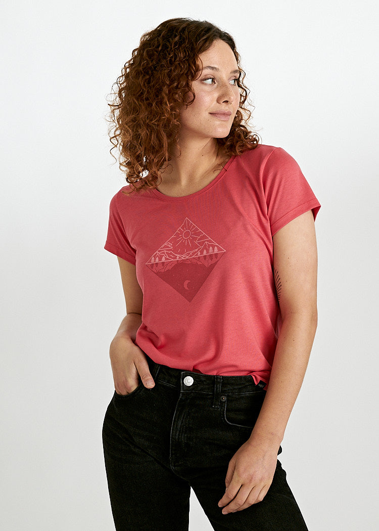 WOMEN'S WOODSHIRT SLIM SARAH SQUARELANDSCAPE