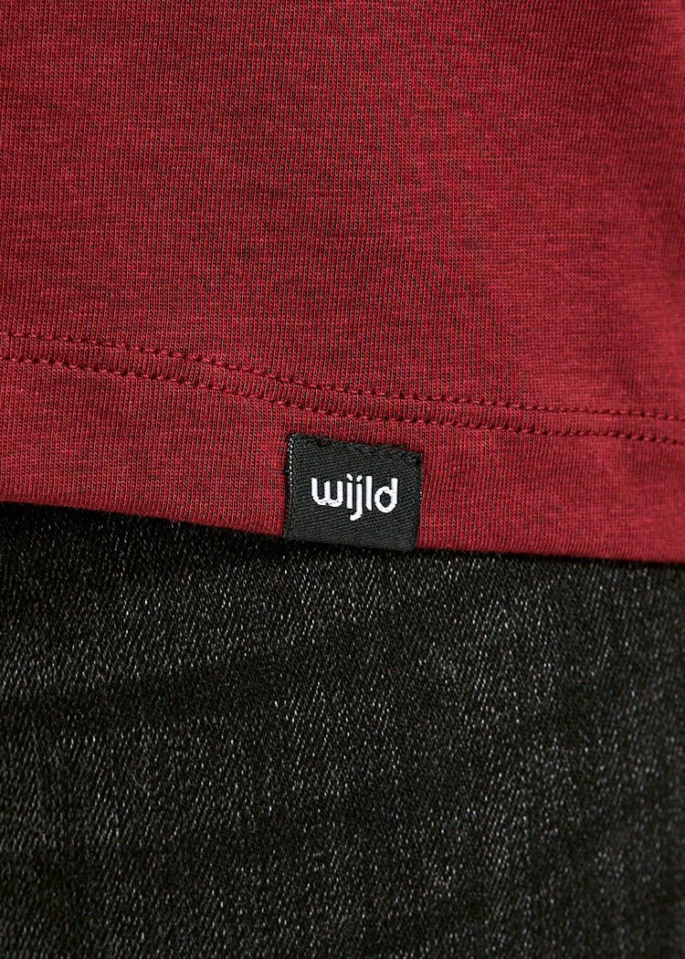 WOMEN'S WOODSHIRT LOOSE LONGER FRIDA MERLOT