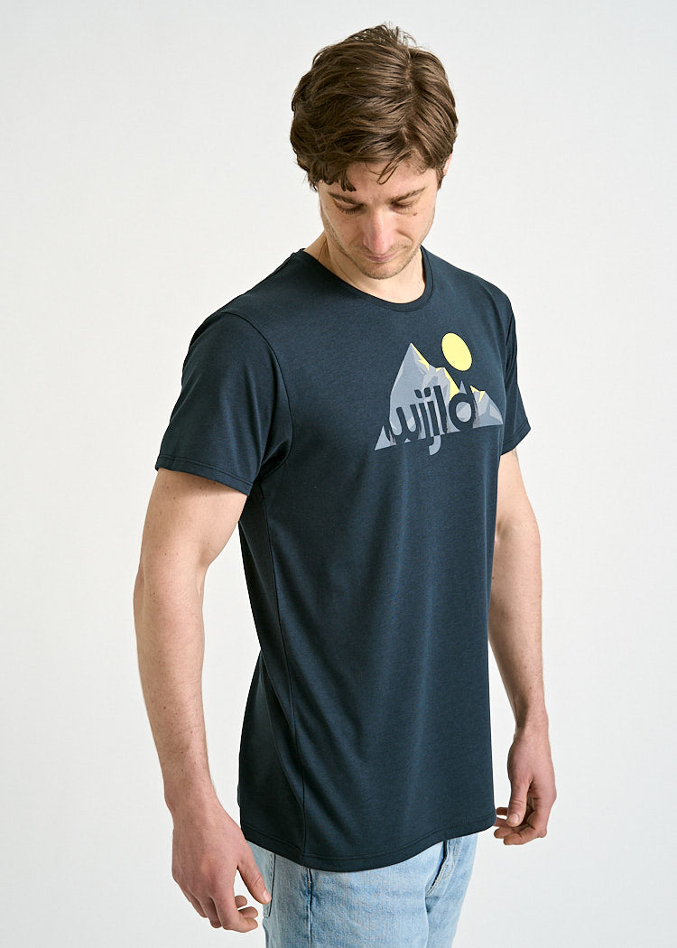 HERREN WOODSHIRT ALEX GRAPHIC MOUNTAINS