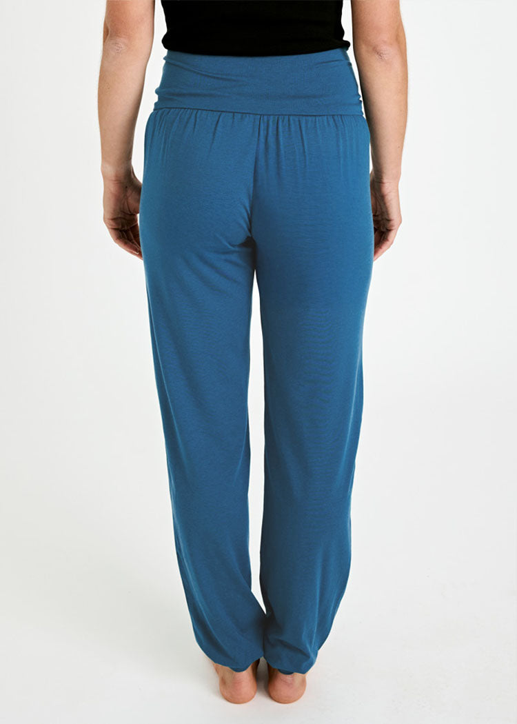 WOMEN'S YOGA PANTS AMALIE BIJOUT BLUE