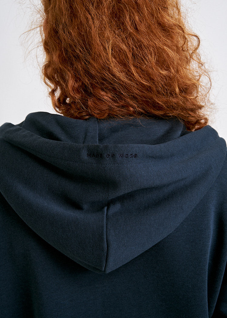 DAMEN SWEATJACKE CARBON