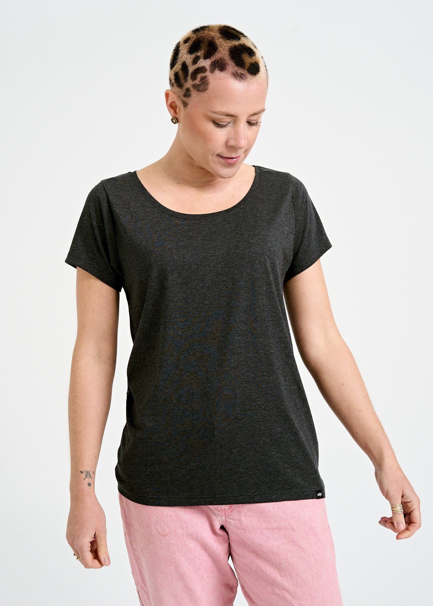 WOMEN'S WOODSHIRT REGULAR LENA ANTHRACITE