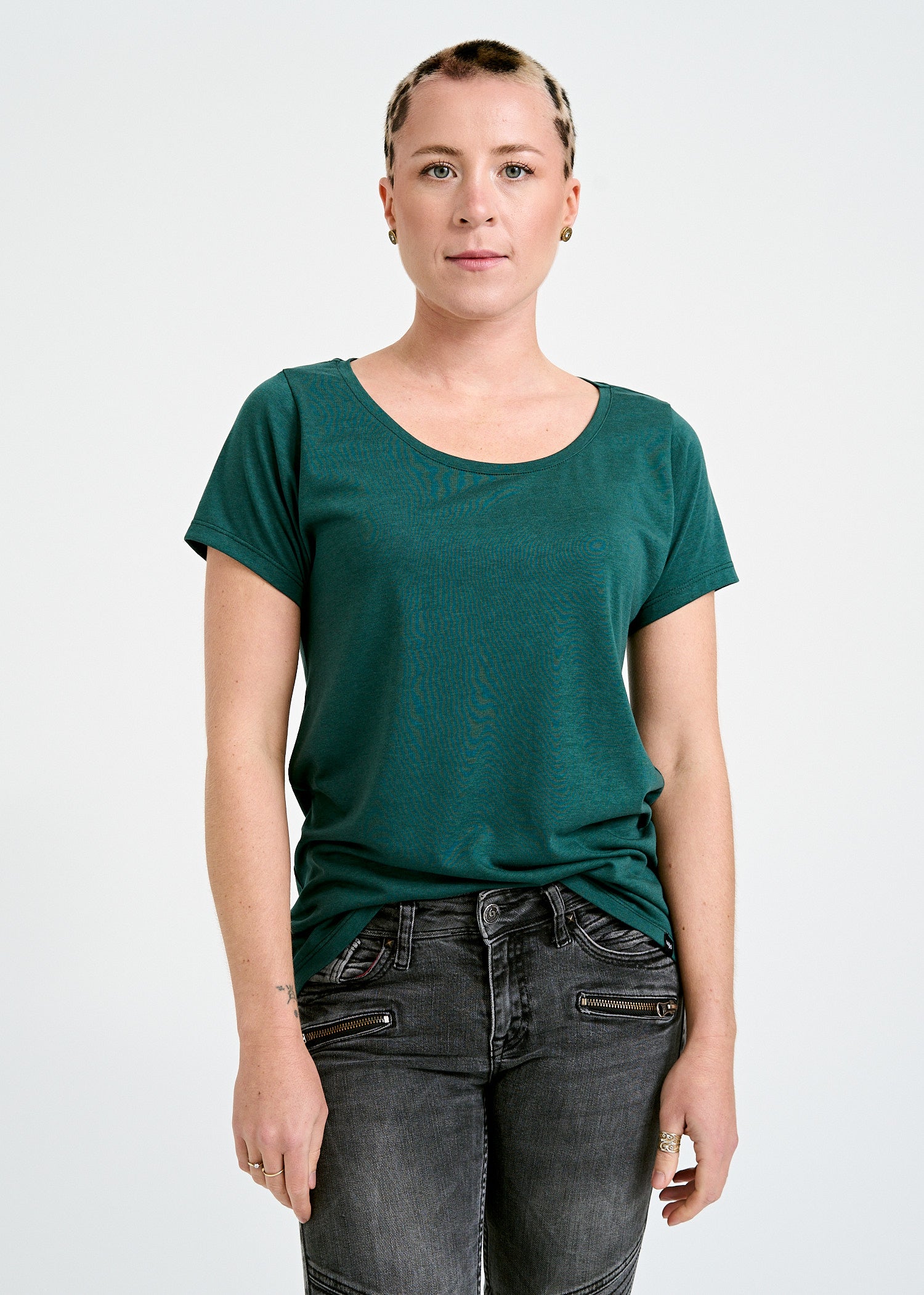 WOMEN'S WOODSHIRT REGULAR LENA SEA MOSS