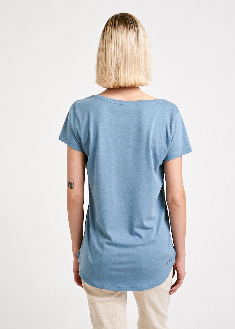 WOMEN'S V-NECK WOODSHIRT PEAK