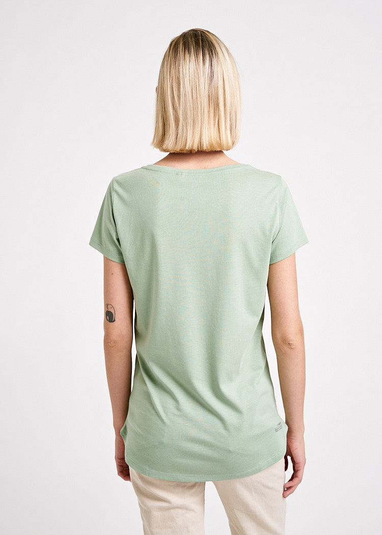 LADIES V-NECK WOODSHIRT CARAVAN