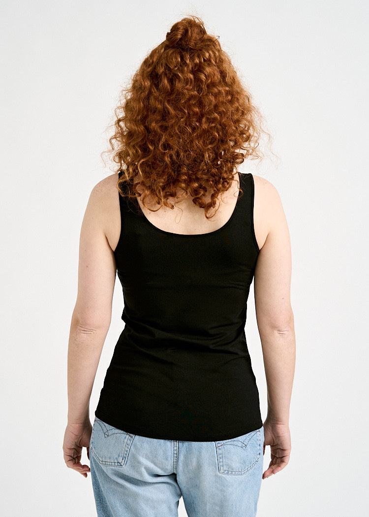 WOMEN'S TANK TOP MELANIE BLACK