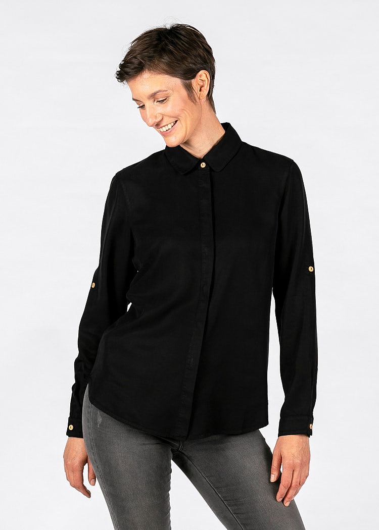 WOMEN'S BLOUSE BLACK