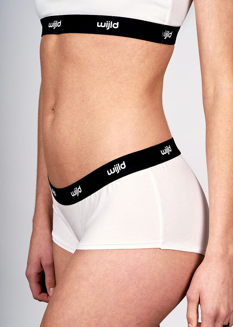 LADIES HIPSTER BRIGHT WHITE