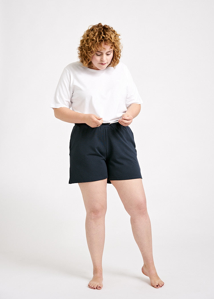 DAMEN JERSEY SHORTS CARBON