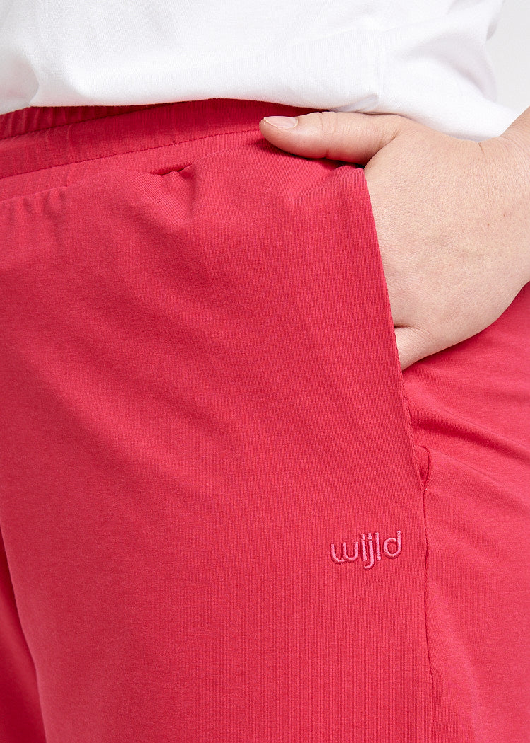 DAMEN JERSEY SHORTS VIVA MAGENTA