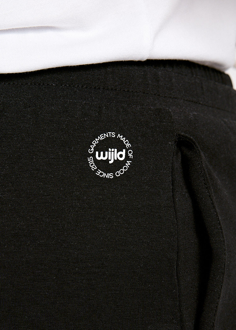 DAMEN JERSEY SHORTS BLACK