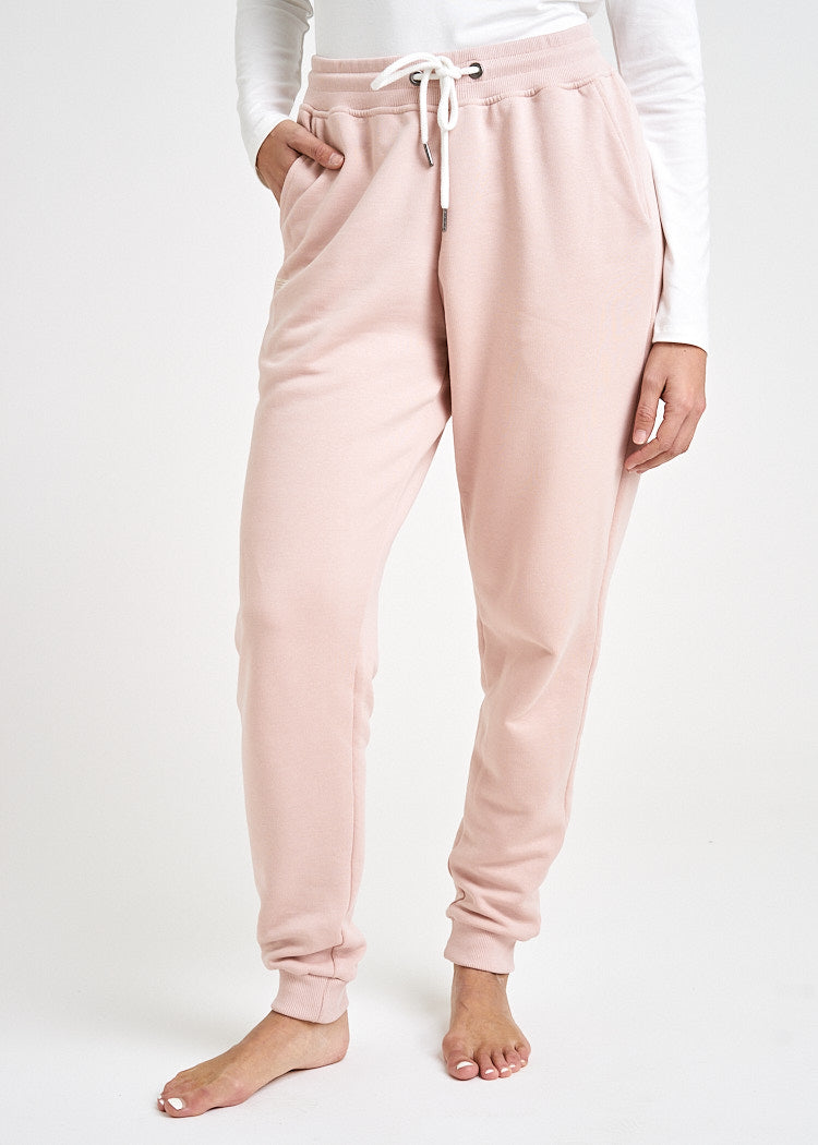 DAMEN JOGGINGHOSE SMOKED ROSE