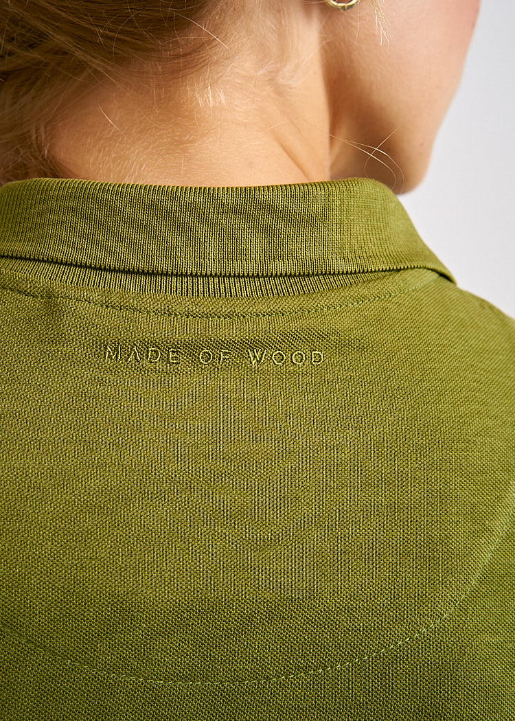LADIES POLO SHIRT OLIVE