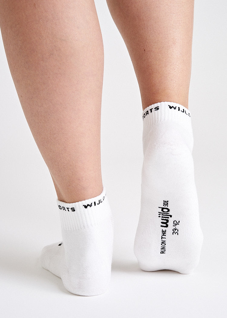 WOODSOCKS® HALBHOHE SPORTSOCKEN BRIGHT WHITE