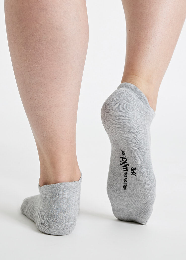 WOODSOCKS® SNEAKERSOCKEN LIGHT GRAY