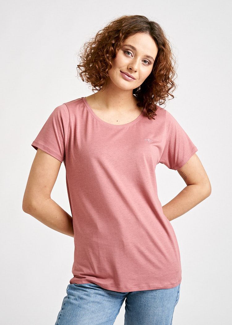DAMEN WOODSHIRT LENA ROSEWOOD