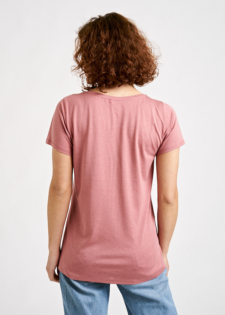 DAMEN WOODSHIRT LENA ROSEWOOD