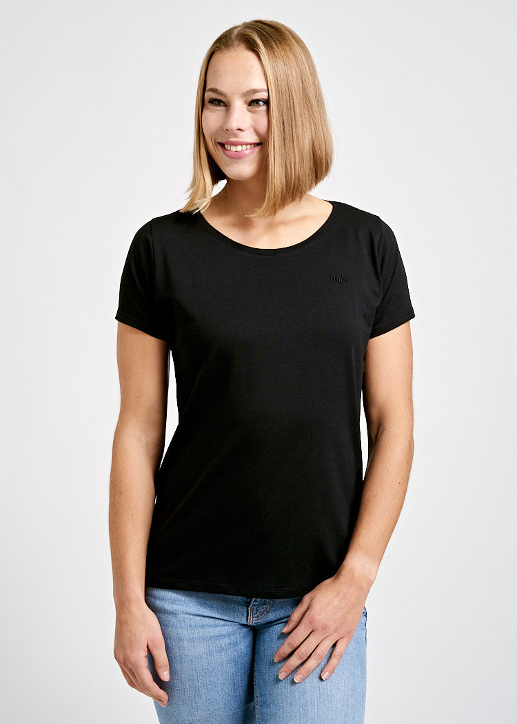 DAMEN WOODSHIRT SARAH BLACK