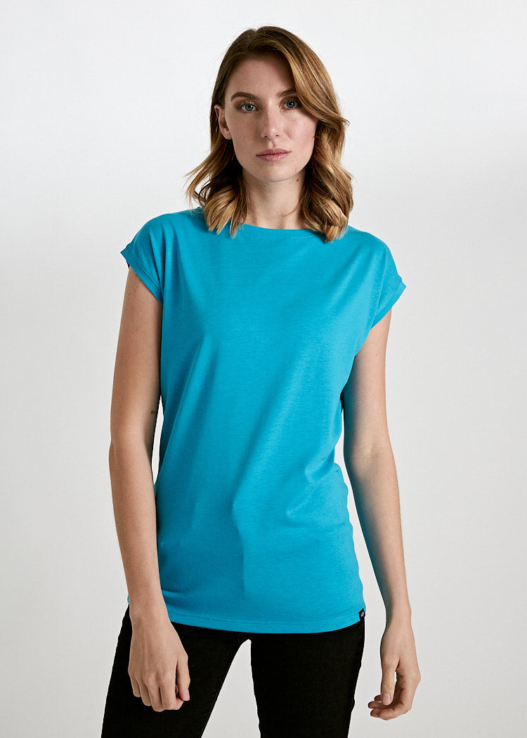 WOMEN'S WOODSHIRT KIMONO ELENA BLUE DANOUBE