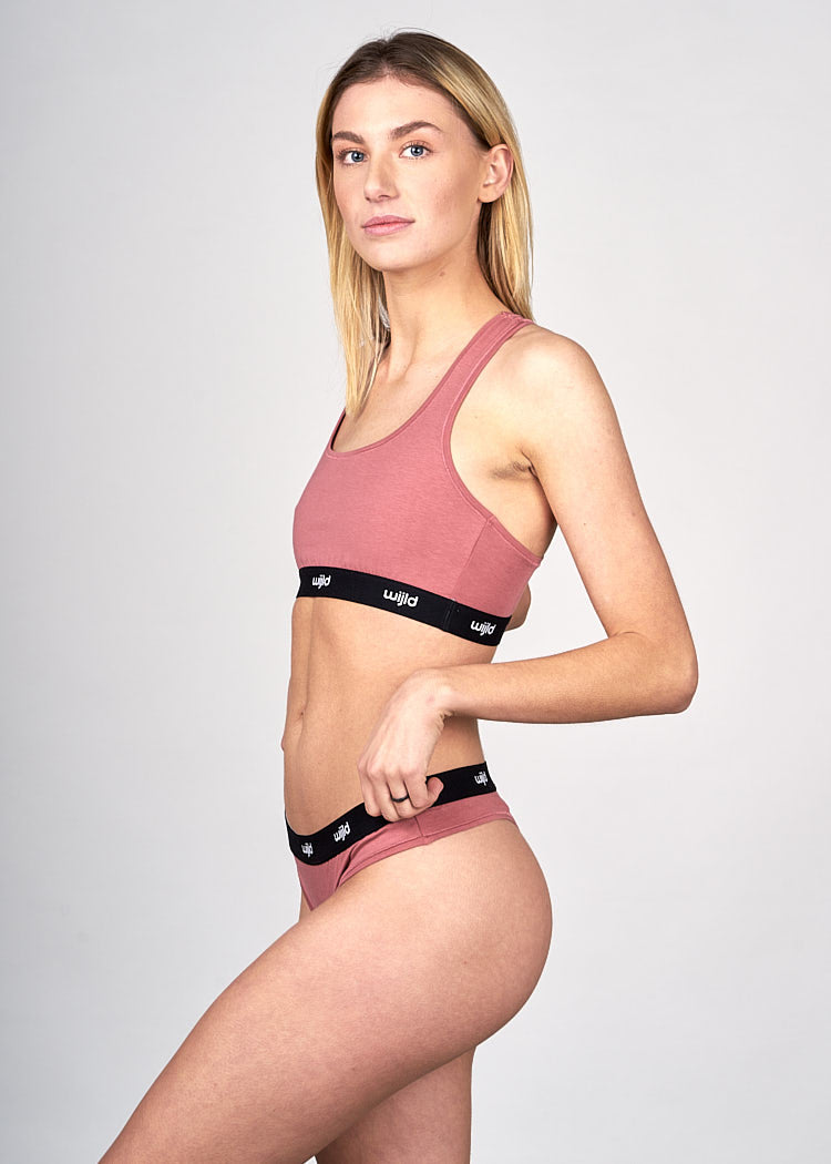 LADIES THONG ROSEWOOD