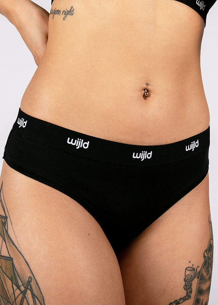 WOMEN'S Thong BLACK