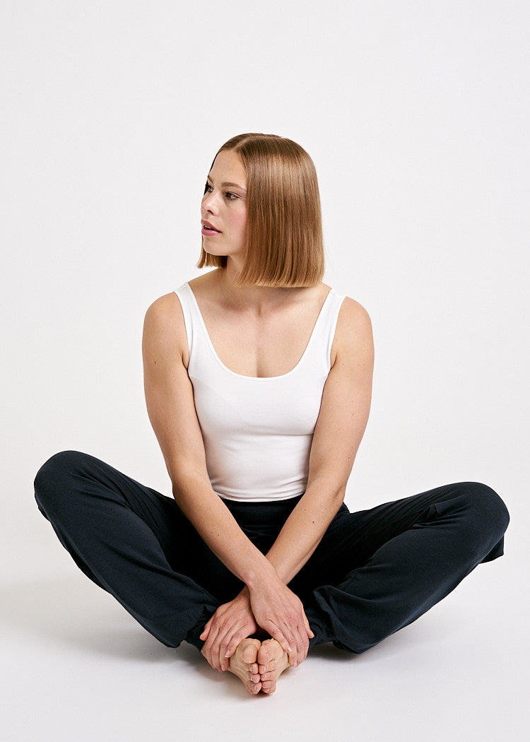DAMEN YOGA PANTS CARBON