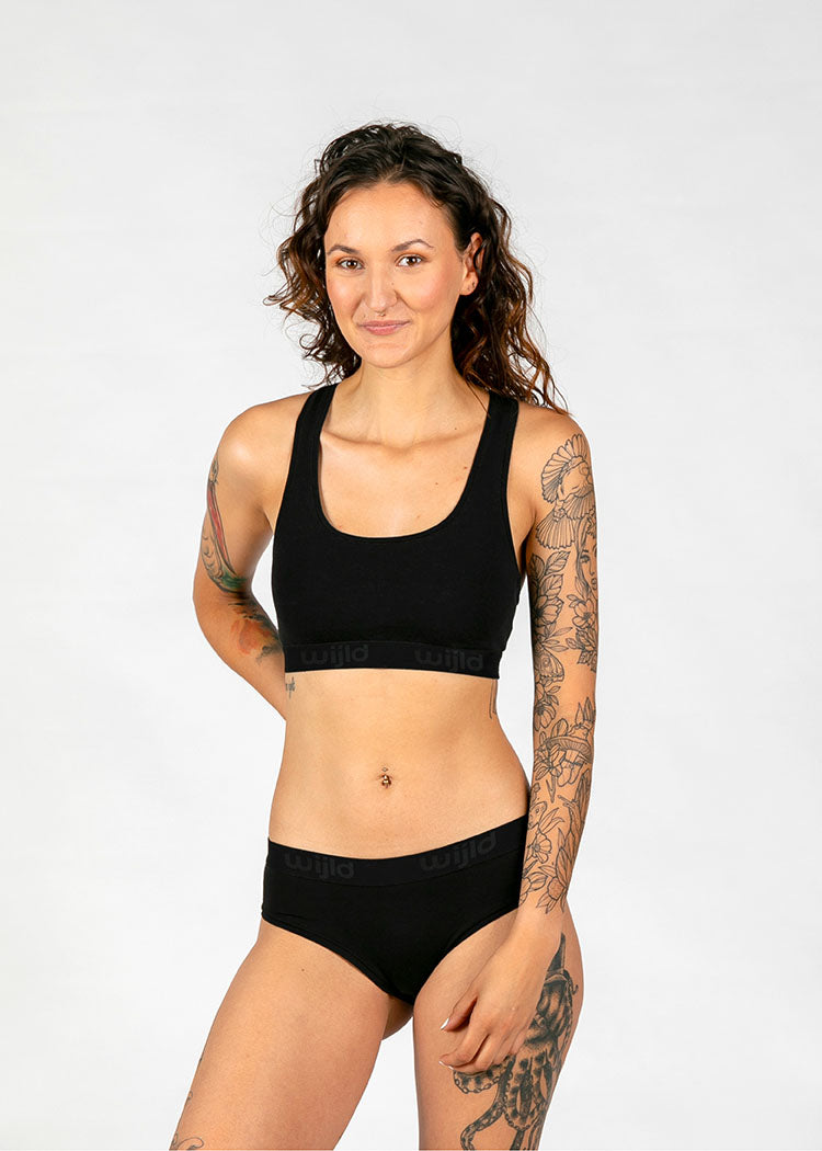 LADIES BRIEFS BLACK
